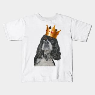 Walter the cavalier king charles spaniel Kids T-Shirt